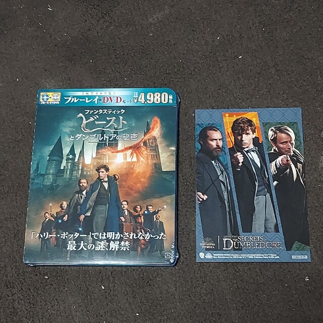 【新品未開封品Blu-ray】【特典付】ファンタスティック・ビーストとダンブル