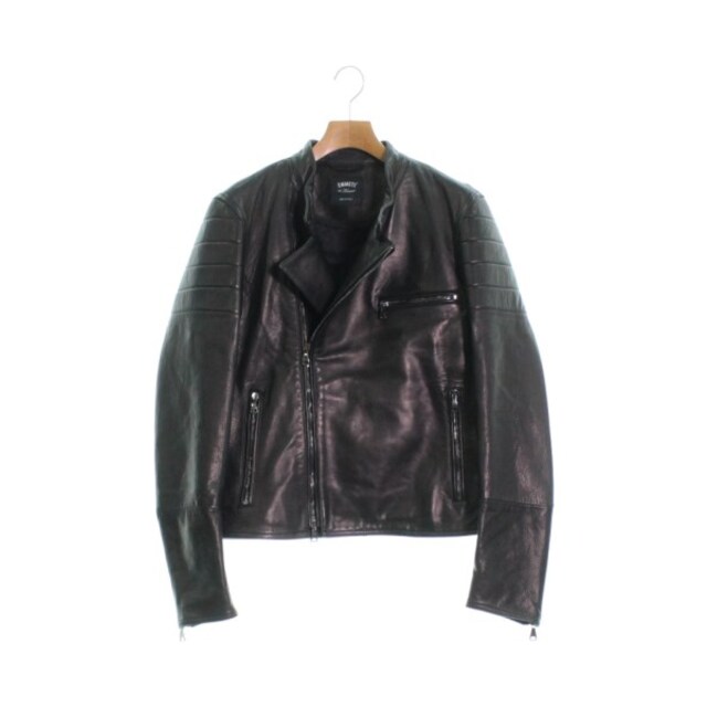 残りわずか】 EMMETI 【古着】【中古】 黒 48(L位) ライダース