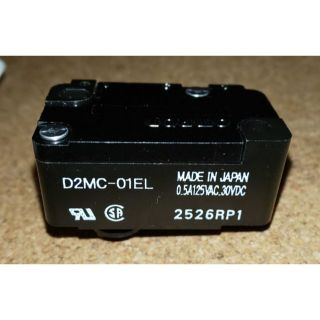 オムロン(OMRON)のオムロン D2MC-01EL CAA1M 回転レバー形, 微小負荷 一般形(その他)