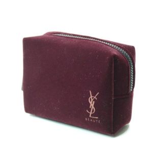 イヴサンローランボーテ(Yves Saint Laurent Beaute)のyslpg3red 新品未使用本物　YSL イヴサンローラン　ノベルティポーチ(ポーチ)