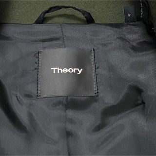 theory - theory セオリー カシミヤ混 ウール スタンドカラーコート ...