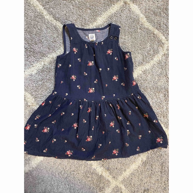 GAP(ギャップ)のbaby gap 花柄ワンピース キッズ/ベビー/マタニティのキッズ服女の子用(90cm~)(ワンピース)の商品写真