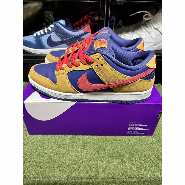 NIKE SB DUNK LOW PRO WHEAT AND PURPLE 27