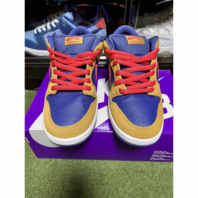 NIKE SB DUNK LOW PRO WHEAT AND PURPLE 27