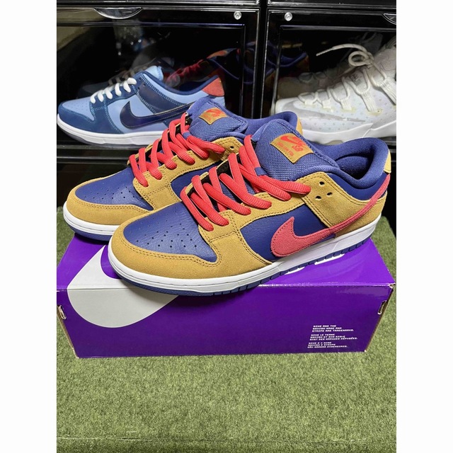 NIKE SB DUNK LOW PRO WHEAT AND PURPLE 27