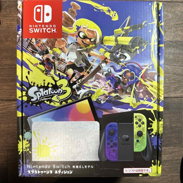 【新品・即発送】Nintendo Switch 有機ELモデル スプラトゥーン3家庭用ゲーム機本体