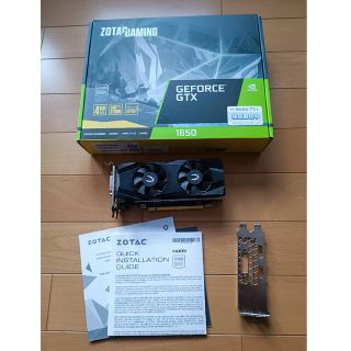 ZOTAC GAMING GeForce GTX 1650 LP(PCパーツ)