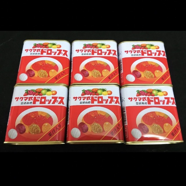 新品未開封 サクマ式ドロップス 6缶セット 送料無料の通販 by みーちぇる☆'s shop｜ラクマ