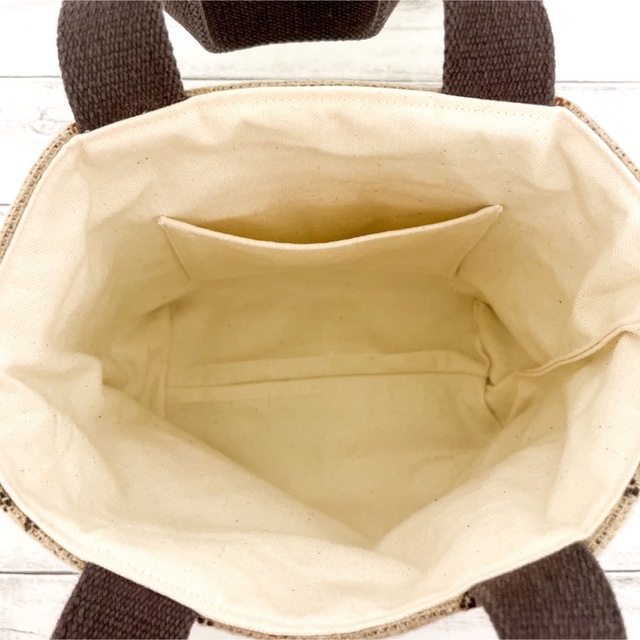 no.149 ハンドメイド ☺︎ トートバッグ☺︎オルテガ  ハンドメイドのファッション小物(バッグ)の商品写真