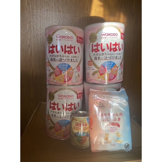 和光堂 はいはい 810g×4缶セット。 - その他