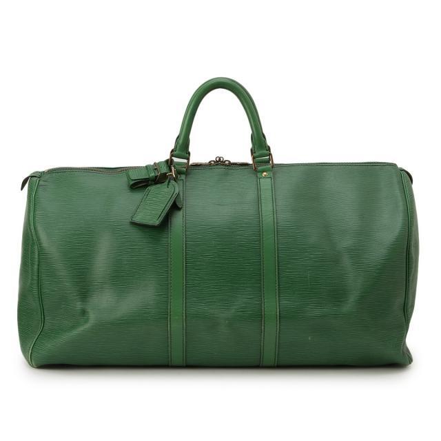 人気の贈り物が LOUIS VUITTON M42954 エピ ボストンバッグ ルイ