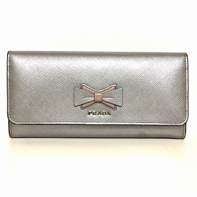 □#□ PRADA(プラダ) 長財布 - 1MH132 リボン www.uig.sanjuandelrio