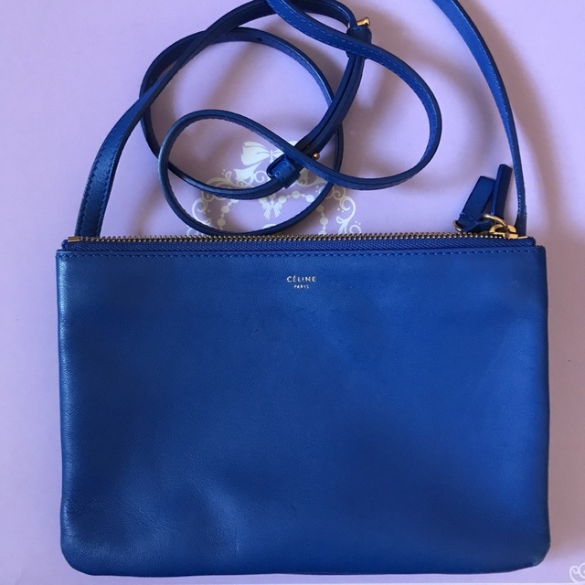 celine(セリーヌ)のセリーヌトリオ　スモール 早い物勝ち！　美品 レディースのバッグ(ショルダーバッグ)の商品写真