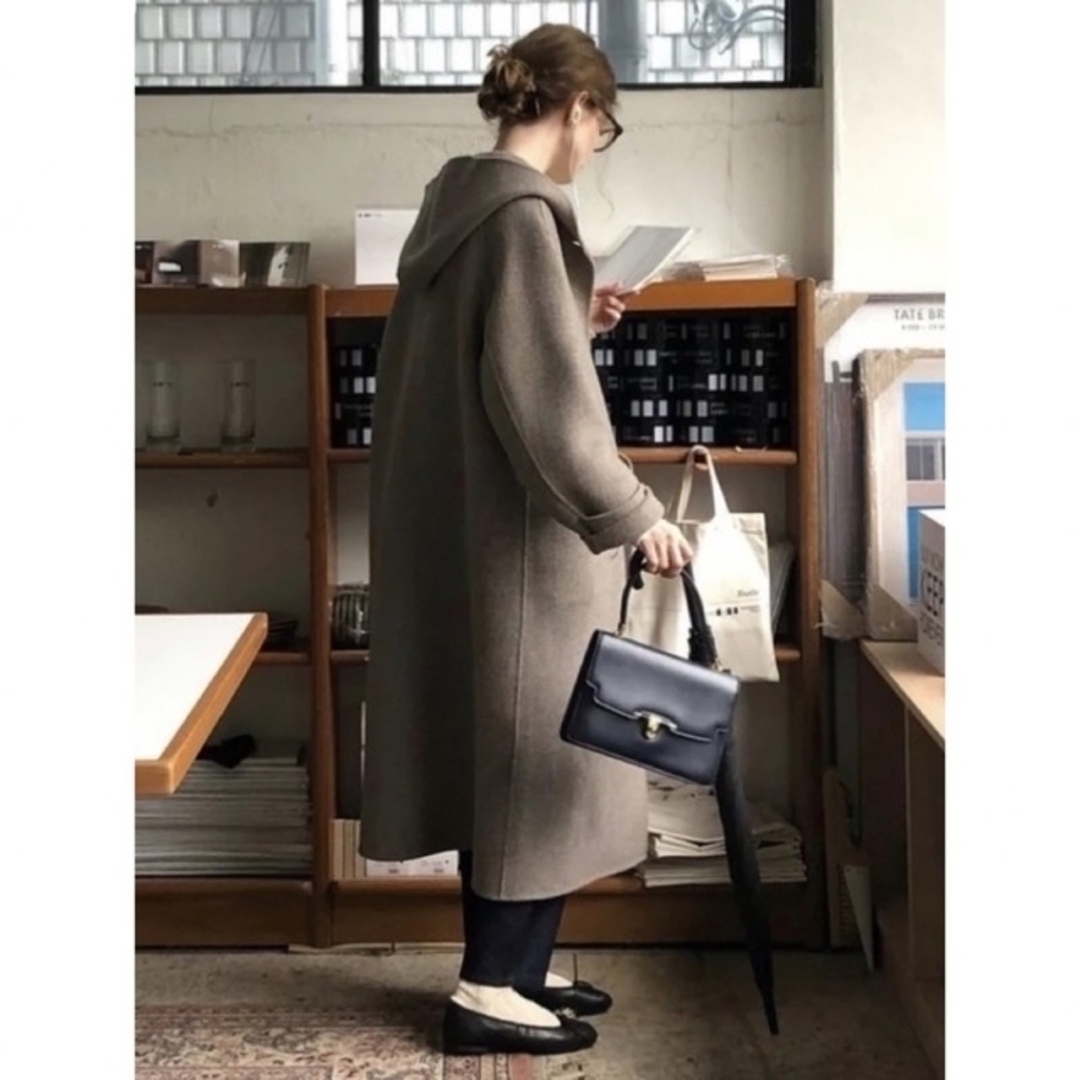 OUNCE dear hood handmade coat レディースのジャケット/アウター(ロングコート)の商品写真