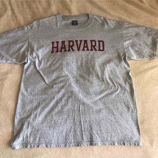 アメリカ仕入れ　ヴィンテージ ハーバード HARVARD Tシャツ　杢　YALE(Tシャツ/カットソー(半袖/袖なし))