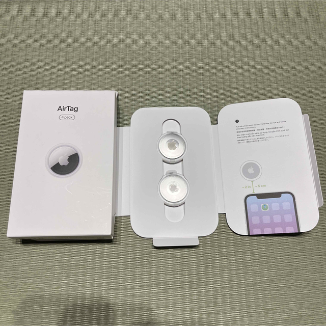 Apple AirTag エアタグ本体 2個セット