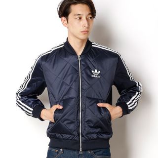 オリジナルス(Originals（adidas）)のadidas オリジナルス キルテッド ジャケット Ｓ(ナイロンジャケット)