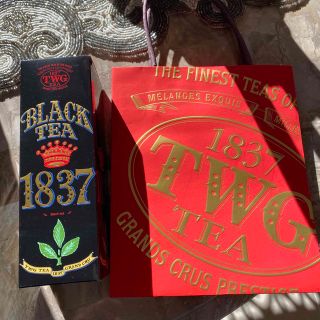 TWG black tea(茶)