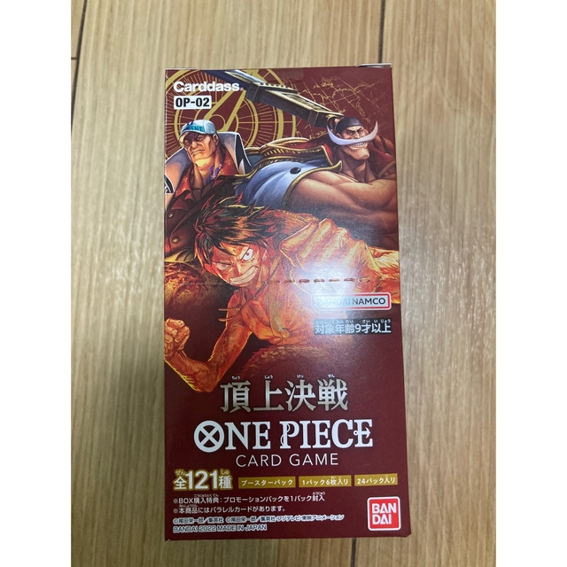 ONE PIECE - ワンピース カードゲーム 新品未開封 BOX ボックス 頂上