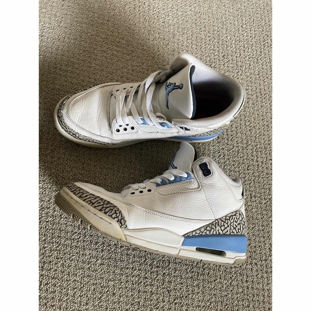 39s90airjordan 3 unc 27.5cm