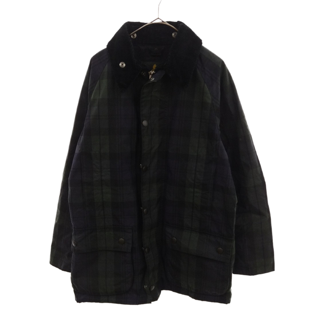 Barbour バブアー SL BEAUFORT TARTAN CHECK ビューフォート タータンチェック柄オイルドコットンジャケット グリーン/ネイビー 1402150