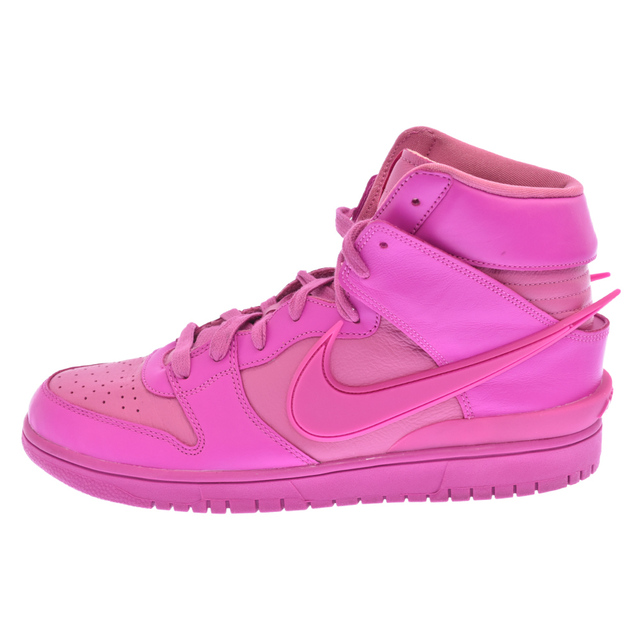 NIKE(ナイキ)のNIKE ナイキ ×AMBUSH DUNK HI アンブッシュ ダンク ハイカット スニーカー ピンク US12CU7544-600 メンズの靴/シューズ(スニーカー)の商品写真