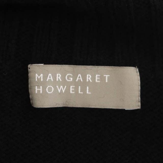 MARGARET HOWELL(マーガレットハウエル)のマーガレットハウエル タートルネックニットベスト セーター ノースリーブ レディースのトップス(ベスト/ジレ)の商品写真