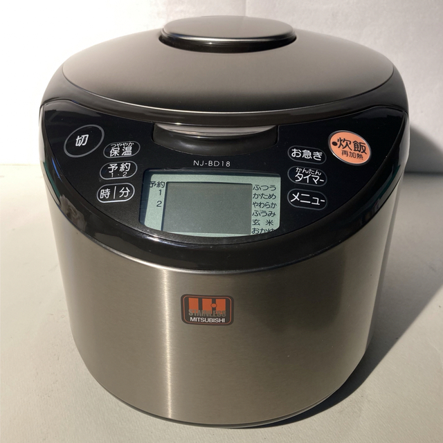 未使用品】三菱 IHジャー炊飯器 NJ-BD18形 1升炊き - 炊飯器
