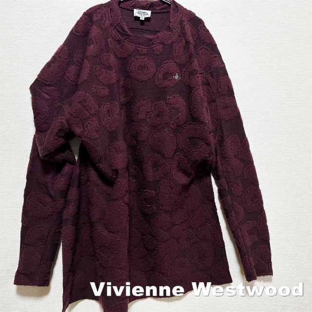 【Vivienne Westwood】モコモコフロッキー ウール ニットメンズ