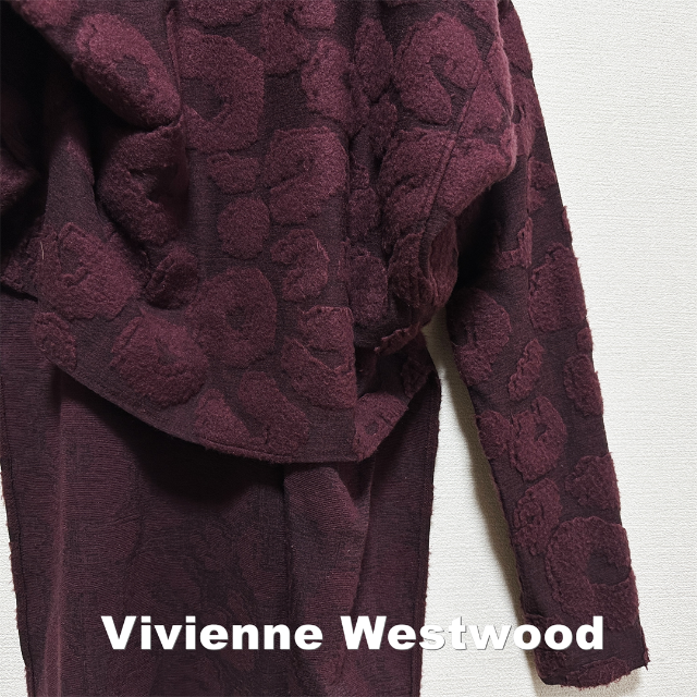 Vivienne Westwood(ヴィヴィアンウエストウッド)の【Vivienne Westwood】モコモコフロッキー ウール ニット メンズのトップス(ニット/セーター)の商品写真