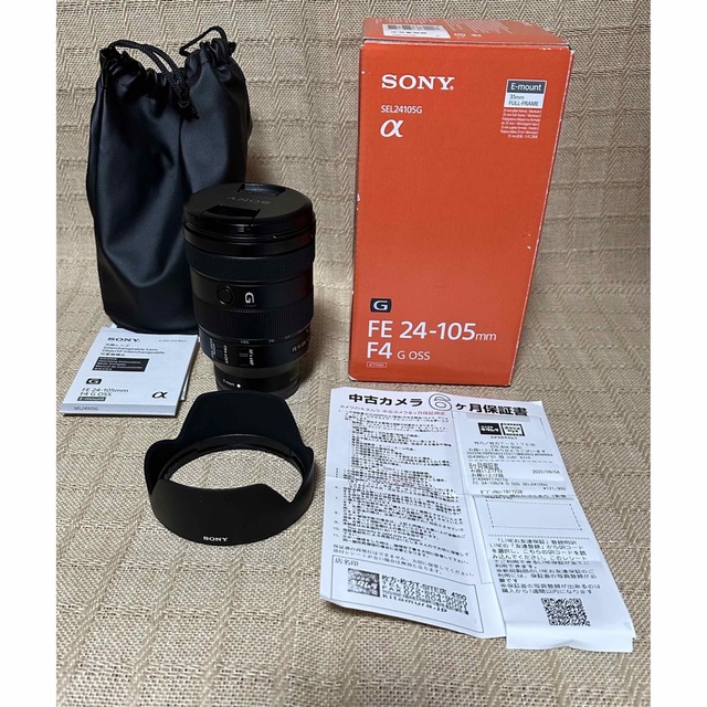 SONY(ソニー)のコハル様専用 美品 Sony FE24-105 F4 G OSS スマホ/家電/カメラのカメラ(レンズ(ズーム))の商品写真