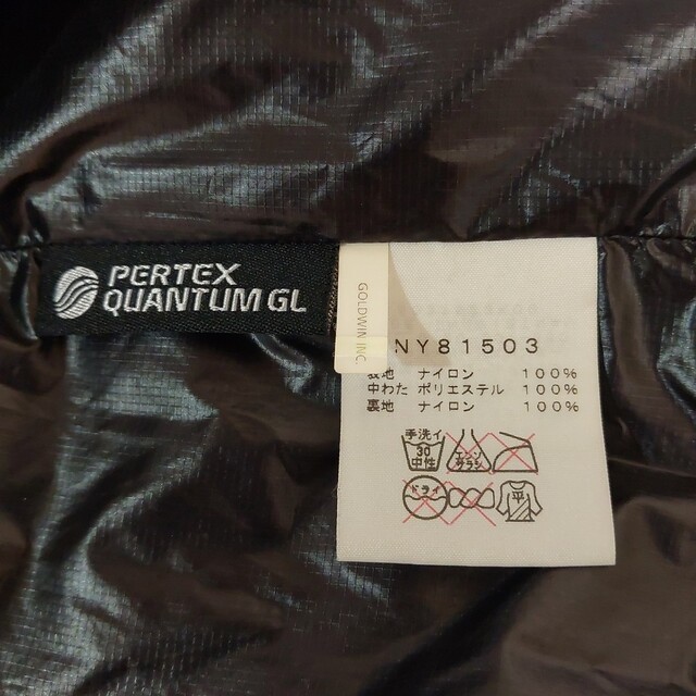 THE NORTH FACE(ザノースフェイス)のTHE NORTH FACE ノースフェイス☆ライトジャケット メンズ S 黒 メンズのジャケット/アウター(ダウンジャケット)の商品写真