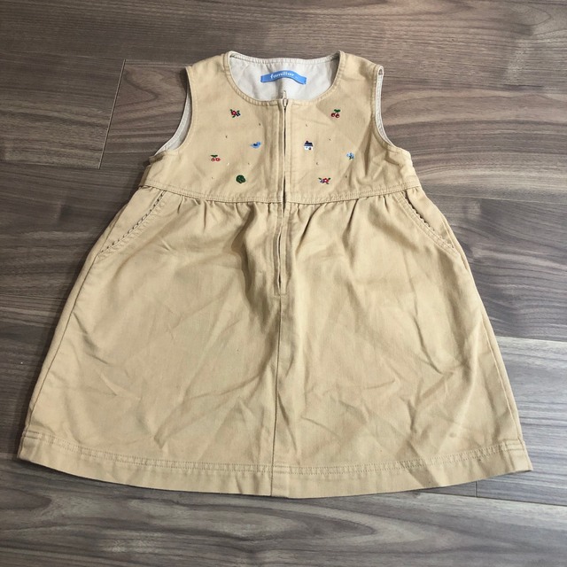 familiar(ファミリア)のファミリア　ジャンパースカート キッズ/ベビー/マタニティのキッズ服女の子用(90cm~)(ワンピース)の商品写真