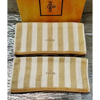 フェンディ(FENDI)のフェンディ　『新品』　FENDI　フェイスタオル　&　ハンドタオル　2枚セット(タオル/バス用品)