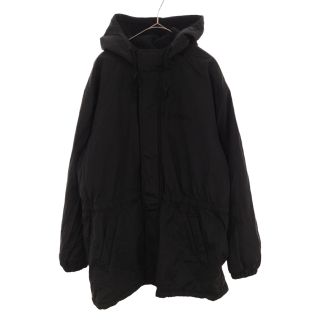 シュプリーム(Supreme)のSUPREME シュプリーム 21SS Polartec Lined Sideline Parka バックロゴ ジップアップポーラテックライナーコート ブラック(フライトジャケット)