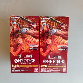 ワンピース(ONE PIECE)のワンピースカードゲーム　頂上決戦　2box(Box/デッキ/パック)