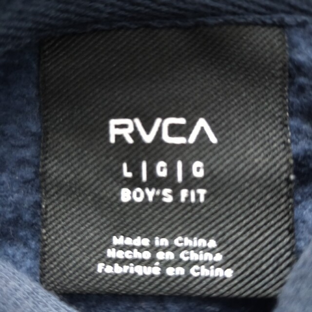 RVCA(ルーカ)の専用★ルーカ RVCA キッズ パーカー 160cm キッズ/ベビー/マタニティのキッズ服男の子用(90cm~)(Tシャツ/カットソー)の商品写真