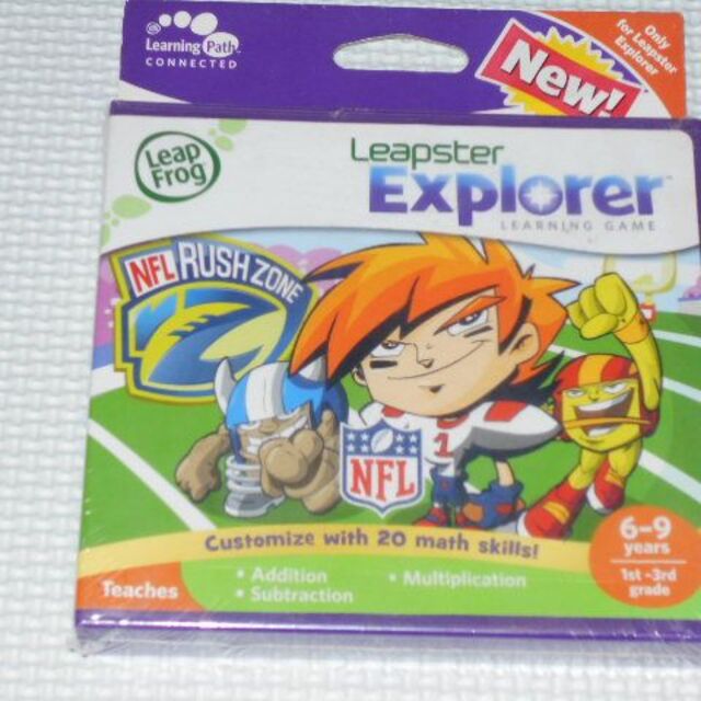 Leapster Explorer NFL RUSH ZONE★新品未開封