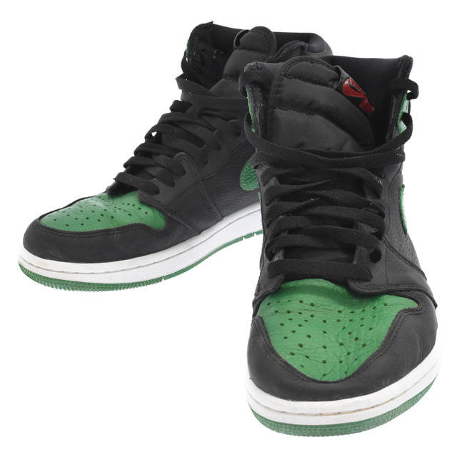 NIKE(ナイキ)のNIKE ナイキ AIR JORDAN 1 RETRO HIGH OG PINE GREEN 555088-030 エアジョーダン1 レトロ ハイ パイン グリーン ハイカットスニーカーシューズ US8.5/26.5cm メンズの靴/シューズ(スニーカー)の商品写真