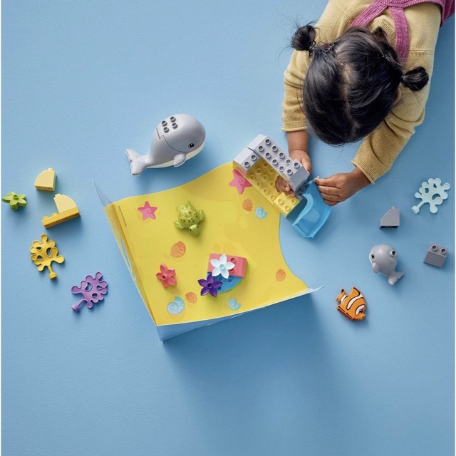 Lego(レゴ)の【新品】即納 LEGO DUPLO デュプロ海のいきもの キッズ/ベビー/マタニティのおもちゃ(積み木/ブロック)の商品写真