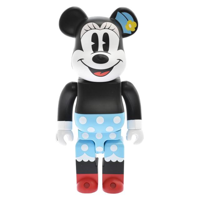 MEDICOM TOY メディコムトイ ×Disney BE@RBRICK MINNIE MOUSE 400% '18 ディズニー ミニーマウス ベアブリック フィギュア ブルー