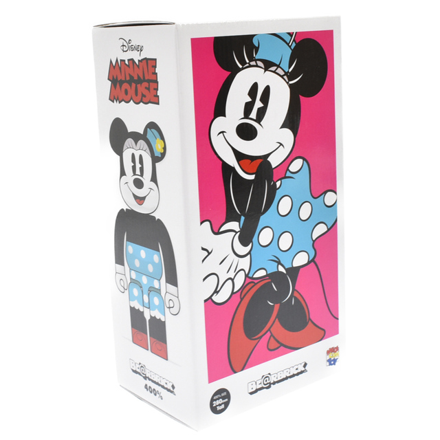 MEDICOM TOY(メディコムトイ)のMEDICOM TOY メディコムトイ ×Disney BE@RBRICK MINNIE MOUSE 400% '18 ディズニー ミニーマウス ベアブリック フィギュア ブルー エンタメ/ホビーのフィギュア(その他)の商品写真