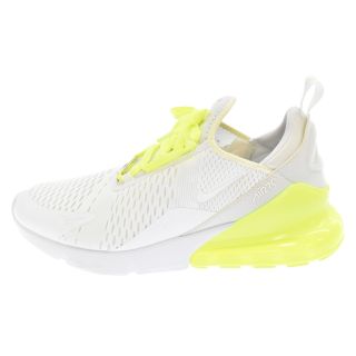 ナイキ(NIKE)のNIKE ナイキ AIR MAX 270 NEON VOLT エアマックス ネオン ボルト ローカットスニーカー ホワイト/イエロー AH8050-104(スニーカー)