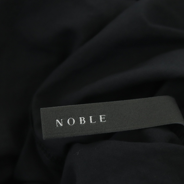 Noble(ノーブル)のノーブル 21SS 袖ケシプリーツバルーンブラウス プルオーバー 七分袖 黒 レディースのトップス(その他)の商品写真