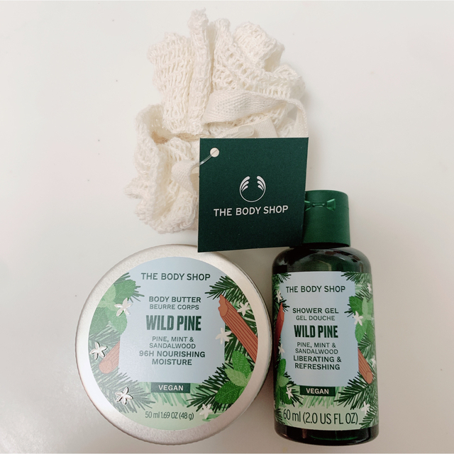 THE BODY SHOP(ザボディショップ)の新品未使用 数量限定 ボディショップ ワイルドパイン ホリデーギフト コスメ/美容のボディケア(バスグッズ)の商品写真