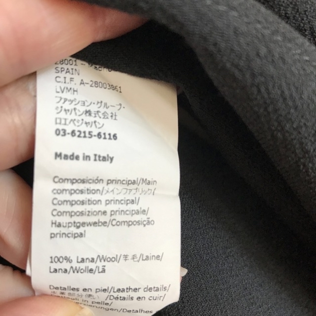 【未使用新品】ロエベ レザーストラップ ロングワンピース 人気 LOEWE
