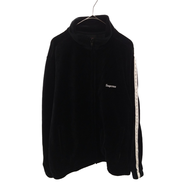 SUPREME シュプリーム 22AW Studded Velour Track Jacket スタースタッズ ベロア トラックジャケット ブラック625センチ身幅