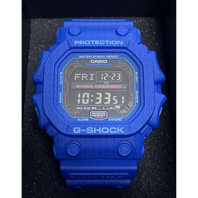 G-SHOCK(ジーショック)のデカG/三国志/GX-56SGZ/限定/スピード/G-SHOCK/時計/美品/青 メンズの時計(腕時計(デジタル))の商品写真