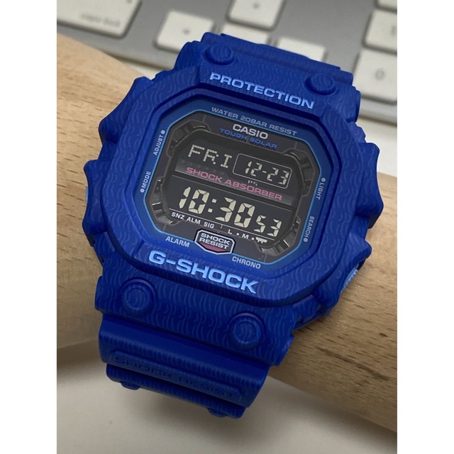 G-SHOCK(ジーショック)のデカG/三国志/GX-56SGZ/限定/スピード/G-SHOCK/時計/美品/青 メンズの時計(腕時計(デジタル))の商品写真