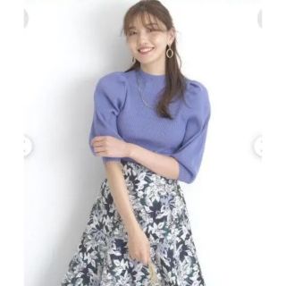 ジャスグリッティー(JUSGLITTY)の🌷美品🌷JUSGLITTY 2021AW ボリュームスリーブニット　2(ニット/セーター)